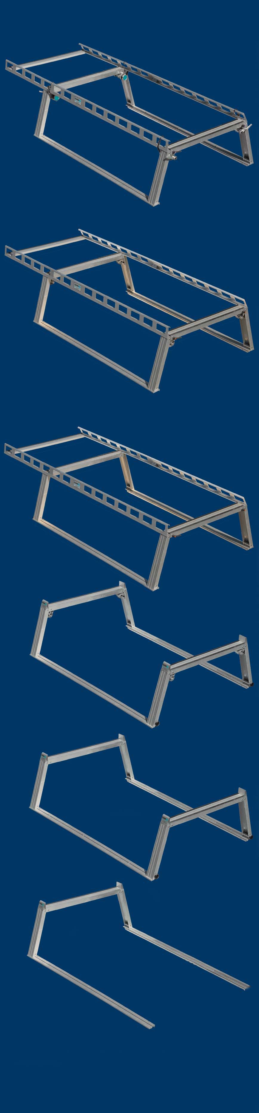 Service body / utility body ladder racks / truck racks overview